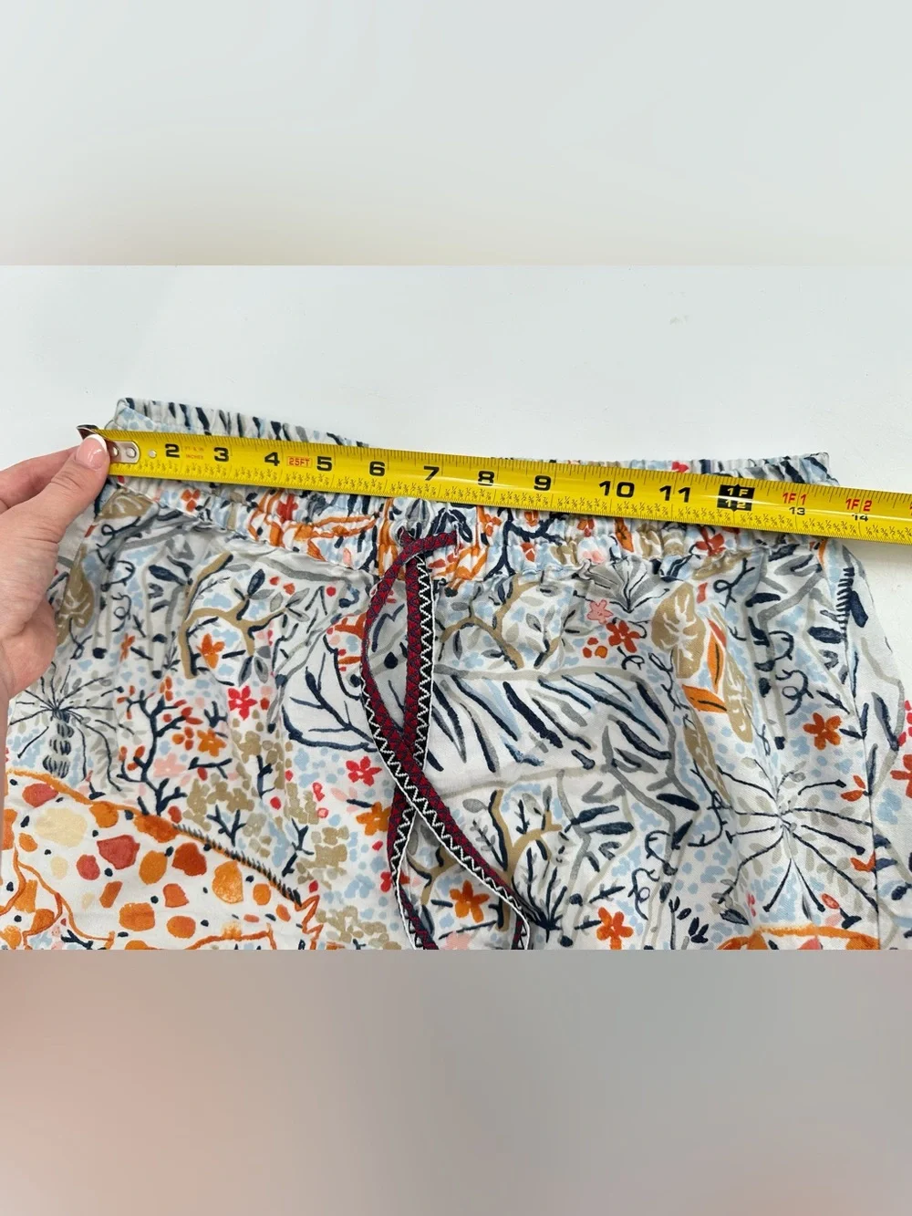 Anthropologie Vikki Chu Pastoral Flannel Sleep Pajama Lounge Pant Small